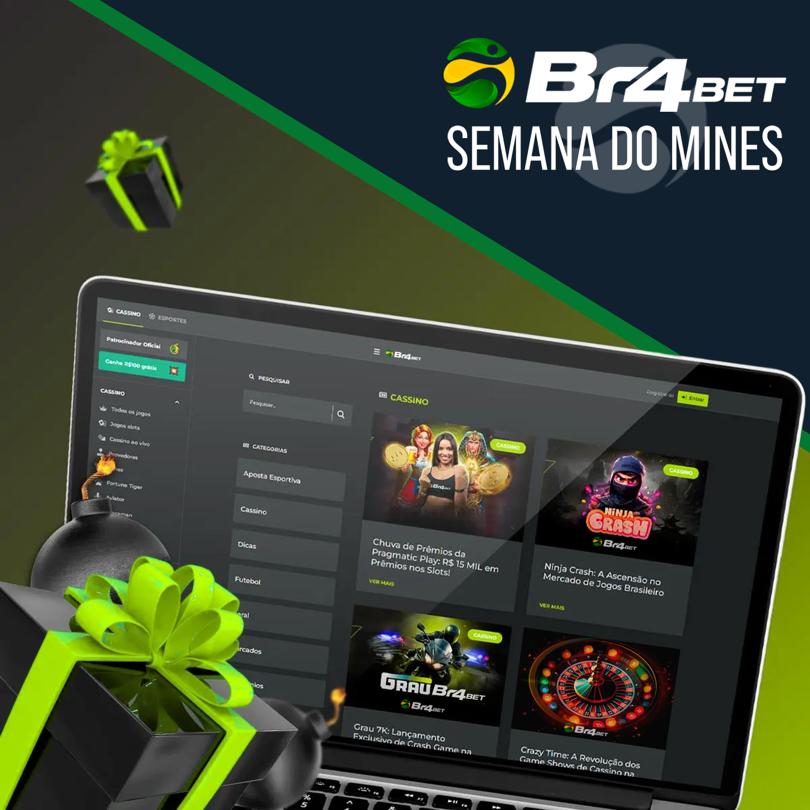 Semana do Mines: R$ 50.000,00 em prêmios