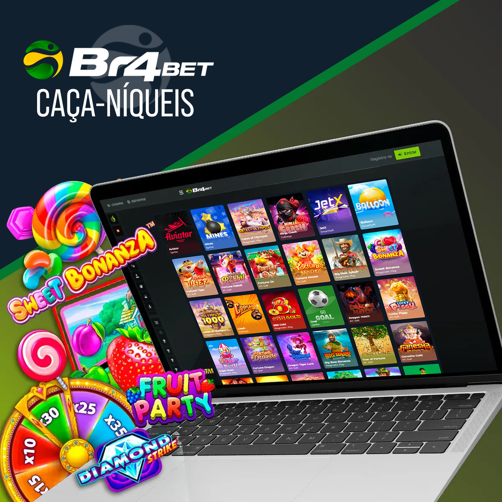 Os jogos mais populares no cassino BR4BET são os caça-níqueis.