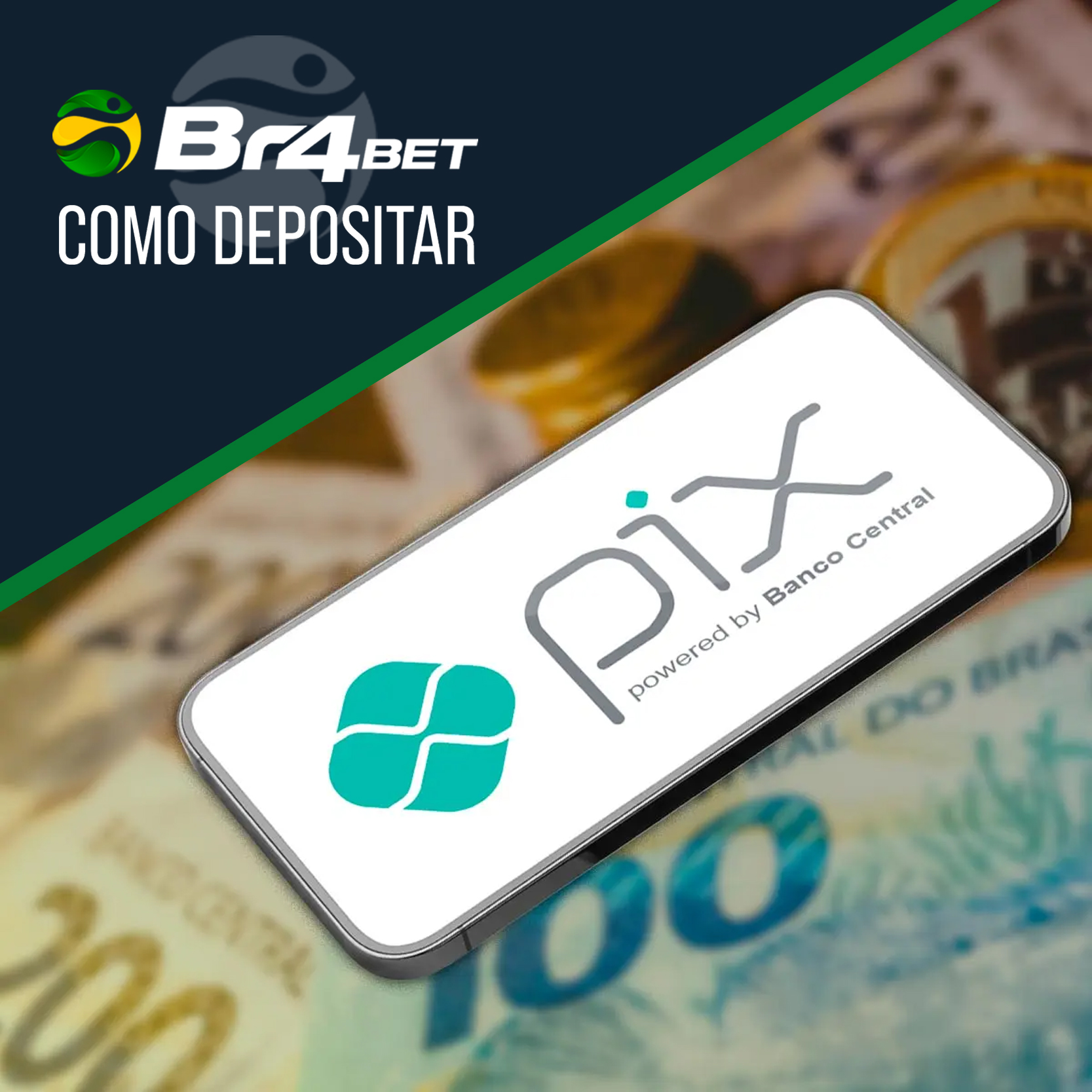 Como depositar dinheiro em uma conta BR4BET no Brasil