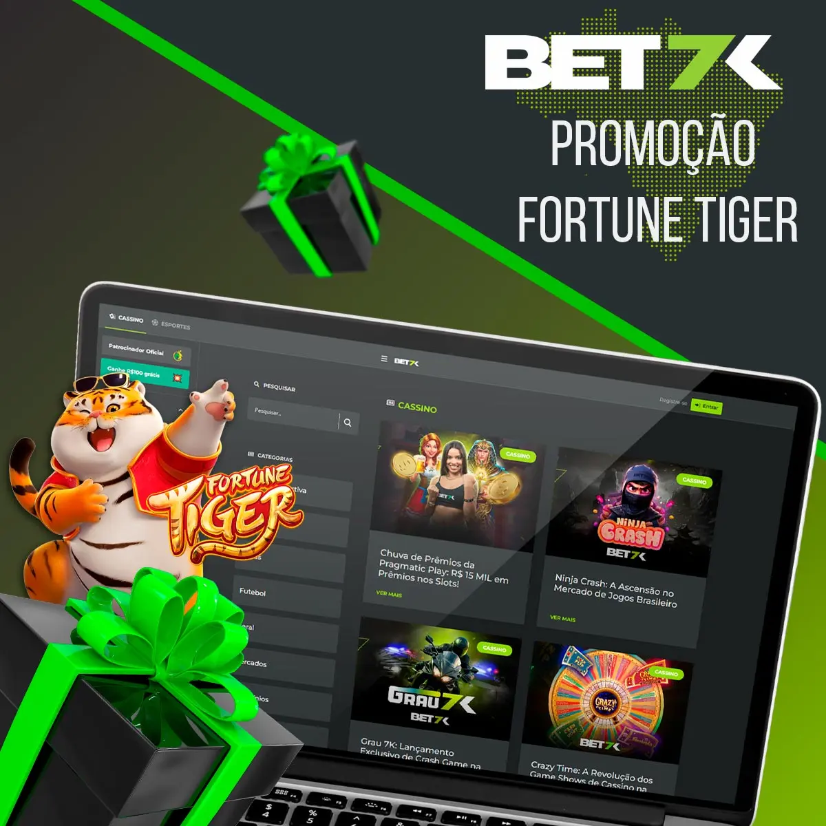 Promoção Fortune Tiger BR4BET